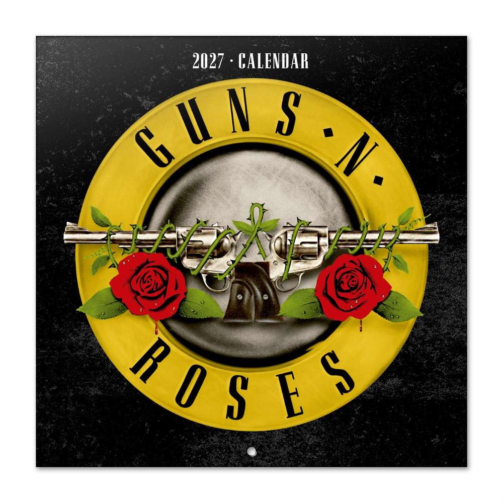 Grupo Erik Guns N' Roses - 2027 30X30 Calendar - Multicolours